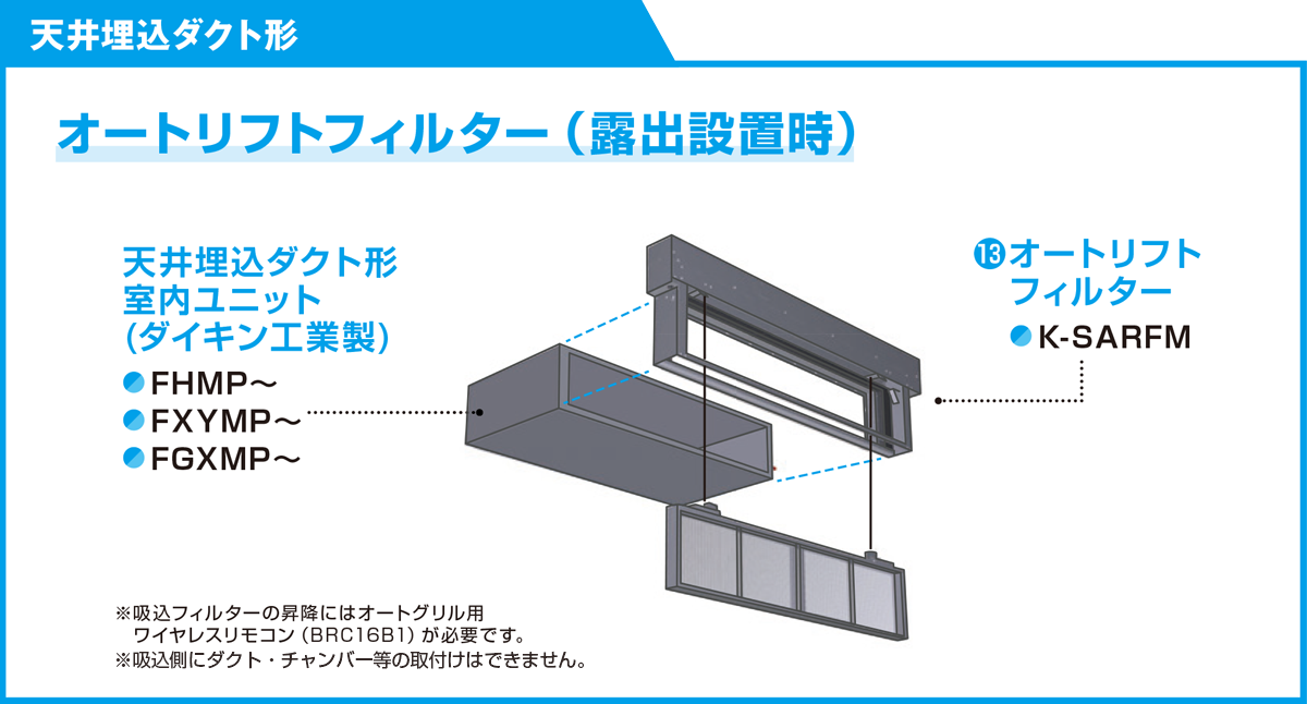 天井埋込ダクト形