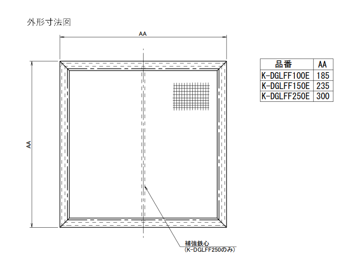 換気関連部材 換気用給排気グリル | 製品一覧 | オーケー器材株式会社