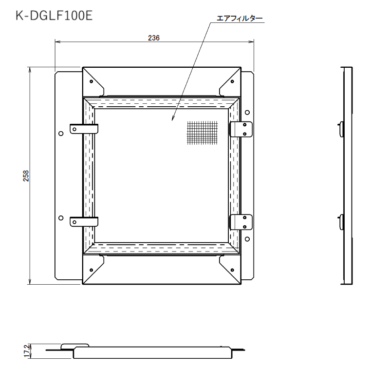 換気関連部材 換気用給排気グリル | 製品一覧 | オーケー器材株式会社