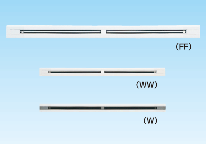 防露タイプ ラインスリット吹出シリーズ(防露) | 製品一覧 | オーケー器材株式会社