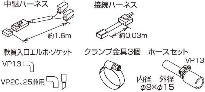 ドレンポンプキット別売品 ドレンポンプキット別売品 | 製品一覧 