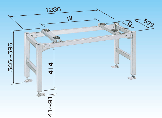 室外機架台 パッケージエアコン用シリーズ PAキーパー | 製品一覧